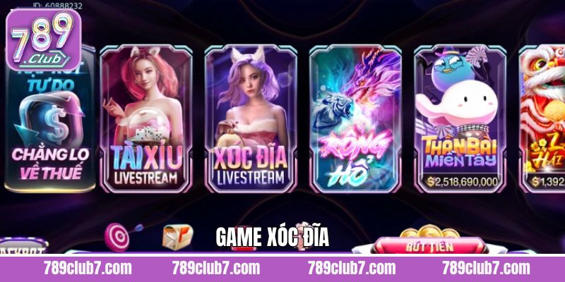 Xóc Đĩa - Sân Chơi Số 1 Dành Cho Hội Viên Đam Mê Cá Cược 789Club