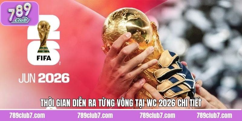 Thời gian diễn ra từng vòng tại WC 2026 chi tiết